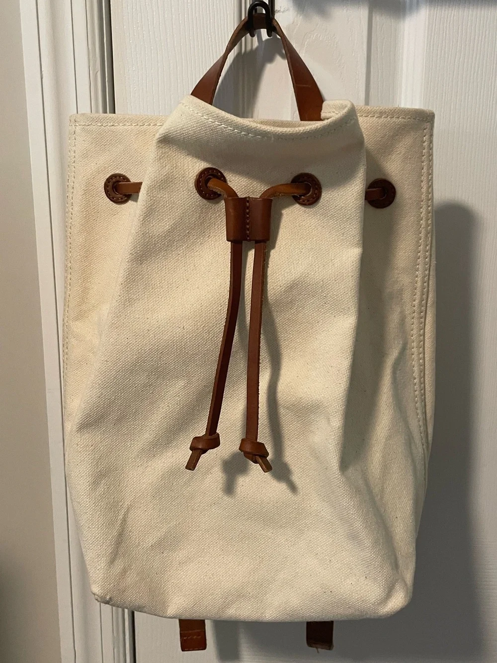 Madewell Canvas Drawstring Backpack